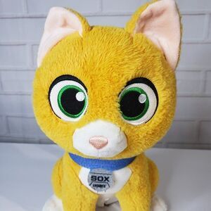 Mattel Disney Lightyear Orange Talking Cat Sox Stuffed Animal Interactive Kitty
